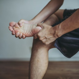 How can I ease my foot pain?