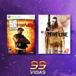 99Vidas 516 - 2-Pak: 50 Cent Blood in the Sand e Spec’s Ops The Line