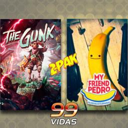 99Vidas 506 - 2-Pak: The Gunk e My Friend Pedro