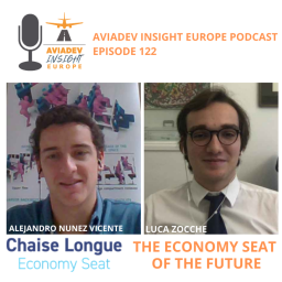 Episode 122 with Alejandro Nunez Vicente and Luca Zocche: The Economy Seat of the Future