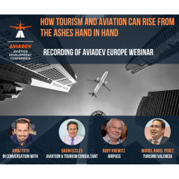 Episode 69: How tourism and aviation can rise from the ashes hand in hand (recording of the 4th AviaDev Europe Webinar)