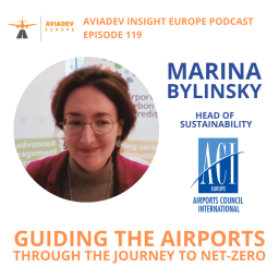 Episode 119 with Marina Bylinsky: Guiding the airports on the journey to net zero