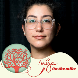 Mija on the mike with: Anna Hossnieh