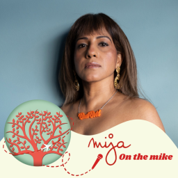 Mija on the Mike with: Sangeeta Pillai