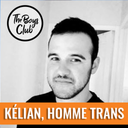 Kélian, jeune homme trans, dans The Boys Club
