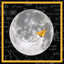 Aller sur la Lune avec un avion en papier