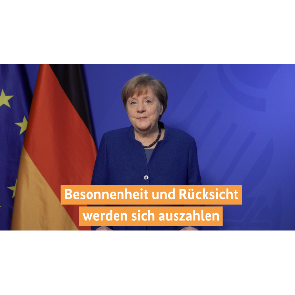 Audio Podcast: Bundeskanzlerin Merkel aktuell