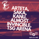 Arteta, Saka, Kanu, Almost Invincible, TSG Arena