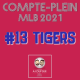 Saison 2022 - Detroit Tigers - Compte Plein #13