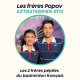 Les frères Popov - Les 2 frères pépites du badminton français