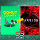99Vidas 471 - 2-Pak: Donut County e Carrion