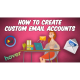 ATG 47: How to Create a Custom Email Address - Personalized Email Accounts With Your Domain Name