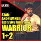 ANDREW KOJI Awesome Action Actor Exclusive Audio Interview Bruce Lee's legacy and WARRIOR Season 1 + 2