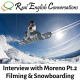 English Interview (51): Snowboarding & Filming | Fun Advanced English Conversation