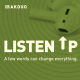 Too Loud | Listen Up | Humbie Cervera