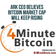 ARK CEO Believes Bitcoin Market Cap Will Keep Rising