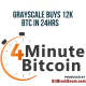Grayscale Buys 12K Bitcoin in 24 Hours