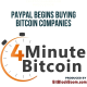 PayPal Begins Buying Bitcoin Companies