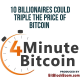 10 Billionaires Could Triple The Price Of Bitcoin