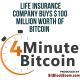 Life Insurance Company Buys $100 Million Worth Of Bitcoin