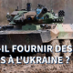 La question du jour: les Occidentaux ont-ils raison de fournir des chars légers à l’Ukraine?