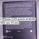 L'iPhone (135 grams at birth) fête ses 15 ans